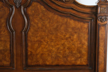 Load image into Gallery viewer, Old World Burled King Size Bed