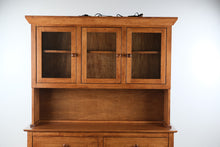 Load image into Gallery viewer, Shaker Style Solid Wood Butcher Block Buffet and Hutch