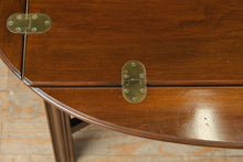 Load image into Gallery viewer, Solid Wood Folding Butler’s Table with Hinged Expanding Top