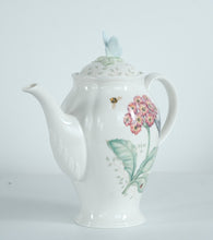 Load image into Gallery viewer, Lenox Butterfly Meadow Porcelain Teapot with Lid – Louise Le Luyer Design