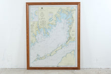 Load image into Gallery viewer, NOAA Buzzards Bay Massachusetts Nautical Chart 13230 Framed Coastal Map 43 Inch