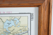 Load image into Gallery viewer, NOAA Buzzards Bay Massachusetts Nautical Chart 13230 Framed Coastal Map 43 Inch