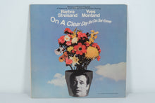 Load image into Gallery viewer, Barbra Streisand & Yves Montand – On a Clear Day You Can See Forever (1970, Original Motion Picture Soundtrack, Columbia Masterworks S 30086, Stereo LP)