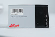 Load image into Gallery viewer, Schuco VW T2 Bus Taxi – 1:87 Die-Cast Model (Black/White)