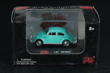 Load image into Gallery viewer, Malibu International VW Käfer (Beetle) – 1:87 Scale Die-Cast Model (Turquoise)