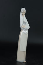 Load image into Gallery viewer, NAO by Lladro – Girl with Rabbit (#02000003) by Fulgencio García | Retired Figurine (1992–1998) | 10.5″ Tall