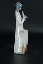Load image into Gallery viewer, Casades Porcelain Girl Ironing Figurine | Handcrafted in Spain | 9" Tall