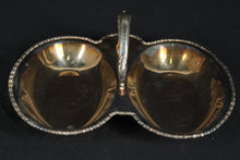 Load image into Gallery viewer, Vintage Silverplate Double Serving Dish with Handle – 13" x 10.5"