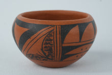 Load image into Gallery viewer, Signed Hopi Pottery Bowl – C. Poleahla Old Oraibi – Hand Painted Native American Art