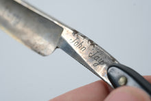 Load image into Gallery viewer, Vintage John Jay “Military” Straight Razor with Original Box – Collectible Barber Tool