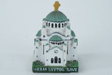 Load image into Gallery viewer, Miniature Souvenir of Hram Svetog Save (Church of Saint Sava) – Hand-Painted Resin Model