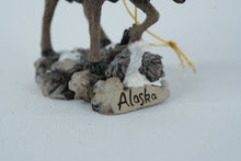 Load image into Gallery viewer, Alaska Moose Ornament – Wildlife Souvenir Figurine – Rustic Christmas Tree Decoration
