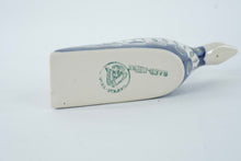 Load image into Gallery viewer, Polish Pottery Bird Dish – Hand-Painted Peacock Pattern – 6”