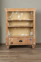 Load image into Gallery viewer, Unique Pine Double Sided Bookcase
