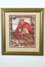 Load image into Gallery viewer, “Model Makers” by Arnold Friberg – Framed RCMP Art Print