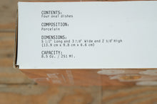 Load image into Gallery viewer, Company's Coming – Set of 4 Oval Porcelain Baking Dishes with Lids