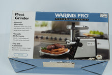 Load image into Gallery viewer, Waring Pro MG100A Electric Meat Grinder – 500W, Stainless Steel, Sausage Attachments