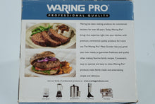 Load image into Gallery viewer, Waring Pro MG100A Electric Meat Grinder – 500W, Stainless Steel, Sausage Attachments