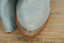 Load image into Gallery viewer, Zodiac USA Women's Mid-Calf Blue Suede Western Boots – Size 8