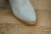 Load image into Gallery viewer, Zodiac USA Women's Mid-Calf Blue Suede Western Boots – Size 8