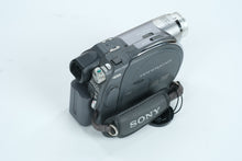 Load image into Gallery viewer, Sony Handycam DCR-DVD Handycam Camcorder Bundle with Mic, Remote & Manuals – 800x Digital Zoom