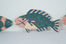 Load image into Gallery viewer, Handcrafted Paper Wall Art Trio – AutumnForest Tropical Fish by Melby