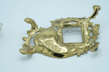 Load image into Gallery viewer, Art Nouveau Brass and Glass Inkwell Set- Virginia Metalcrafters