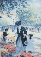 Load image into Gallery viewer, Parisian Flower Market Street Scene - Christa Kieffer