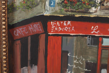 Load image into Gallery viewer, Cafe Hotel - Oil on Canvas by Dennis Barloga - 19 x 17