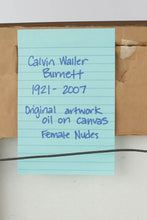Load image into Gallery viewer, Calvin Wailer Burnett "Female Nudes" - Original Oil on Canvas
