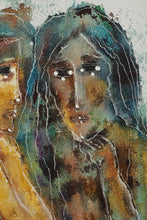 Load image into Gallery viewer, Calvin Wailer Burnett "Female Nudes" - Original Oil on Canvas