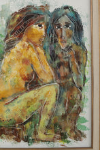 Load image into Gallery viewer, Calvin Wailer Burnett "Female Nudes" - Original Oil on Canvas