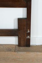 Load image into Gallery viewer, Mid-Century Campaign-Style Queen Headboard & Metal Frame
