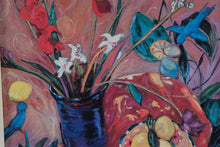 Load image into Gallery viewer, Lynn Hays Lemonade Morning Floral Still Life Art Prints Gold Frames Pair