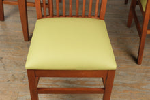 Load image into Gallery viewer, Canal Dover Hill House Amish Cherry Dining Set with 8 Leather Chairs, 2 Leaves and Table Pads
