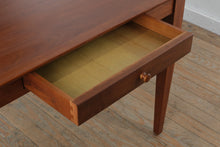 Load image into Gallery viewer, Canal Dover Hill House Amish Cherry Dining Set with 8 Leather Chairs, 2 Leaves and Table Pads