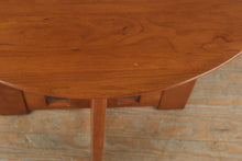 Load image into Gallery viewer, Canal Dover Hill House Collection Cherry Oval Accent Table Amish Made