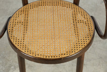 Load image into Gallery viewer, Bentwood Cane Seat Arm Chair Vienna Style Café Dining Chair