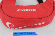 Load image into Gallery viewer, Canon Red Padded Camera Waist Bag Fanny Pack Adjustable Strap 13 Inch