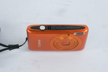 Load image into Gallery viewer, Canon PowerShot SD1400 IS Digital ELPH Orange 14MP Camera Box Tested Working