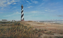 Load image into Gallery viewer, William Mangum Signed Limited Edition Print – "Cape Hatteras" (1148/1250) – Professionally Framed