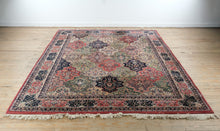 Load image into Gallery viewer, Capel Rugs Traditional Medallion Area Rug – Red, Black & Green