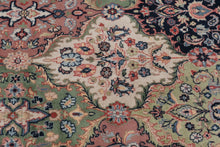 Load image into Gallery viewer, Capel Rugs Traditional Medallion Area Rug – Red, Black & Green