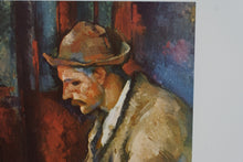 Load image into Gallery viewer, Cezanne The Card Players Framed Art Print Les Joueurs de Cartes 38x32