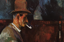 Load image into Gallery viewer, Cezanne The Card Players Framed Art Print Les Joueurs de Cartes 38x32