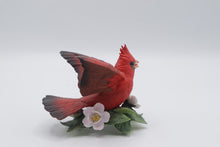 Load image into Gallery viewer, Lenox Cardinal Fine Porcelain Bird Figurine Flowers Original Certificate