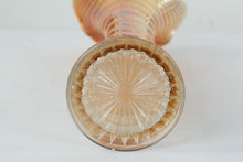 Load image into Gallery viewer, Rare 20" Tall Imperial Ripple Marigold Carnival Glass Vase