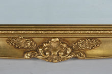 Load image into Gallery viewer, Large Rococo Style Gold Gilt Ornate Wall Mirror, French Revival