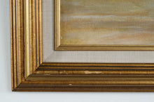 Load image into Gallery viewer, Signed Boone 1986 Original Coastal Seascape Oil Painting Framed Beach Art 19x16