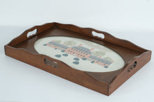 Load image into Gallery viewer, Carter’s Grove Plantation Needlepoint Serving Tray
